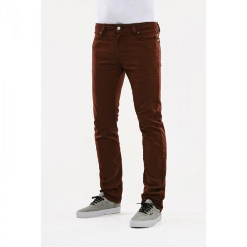 kalhoty REELL - Skin Wine Red (WINE RED) velikost: 26/30