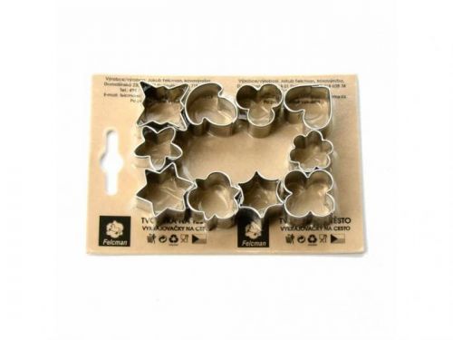 Vykrajovačka nerez mini 10ks  CZ