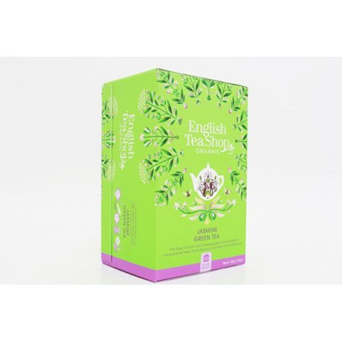 English Tea Shop Zelený Čaj S Jasmínem A Bezinkou 20 Sáčků
