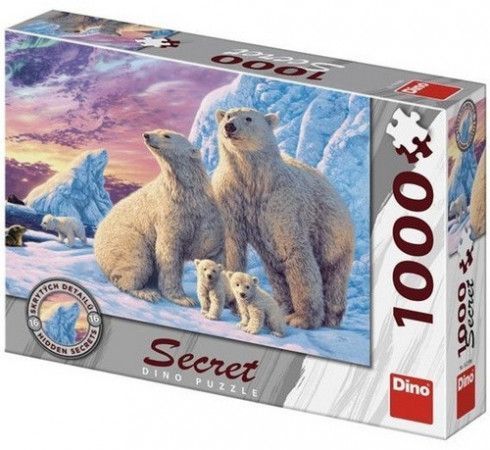 Lední medvědi 1000 secret collection Puzzle nové