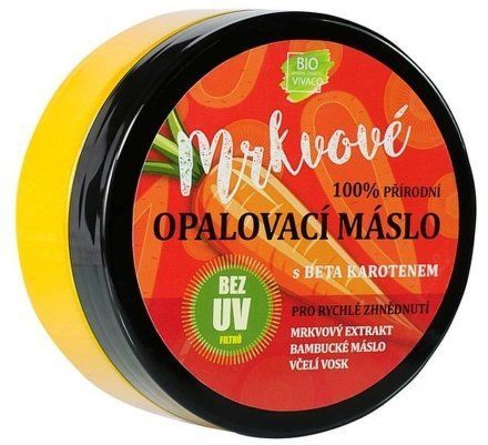 Mrkvové opalovací máslo bez UV filtrů 150ml