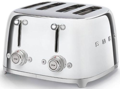 SMEG TSF03SSEU topinkovač 4 samostatné plátky - chromová