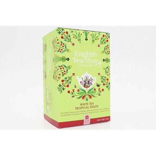English Tea Shop Bílý čaj s tropickým ovocem 20 sáčků