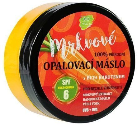 Mrkvové opalovací máslo SPF6 150ml