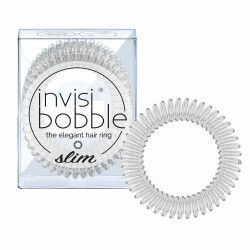 Invisibobble Tenká spirálová gumička do vlasů Invisibobble Slim 3 ks  Crystal Clear