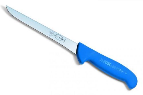 F. Dick - Nůž vykošťovací 18 cm, úzká čepel, modrý