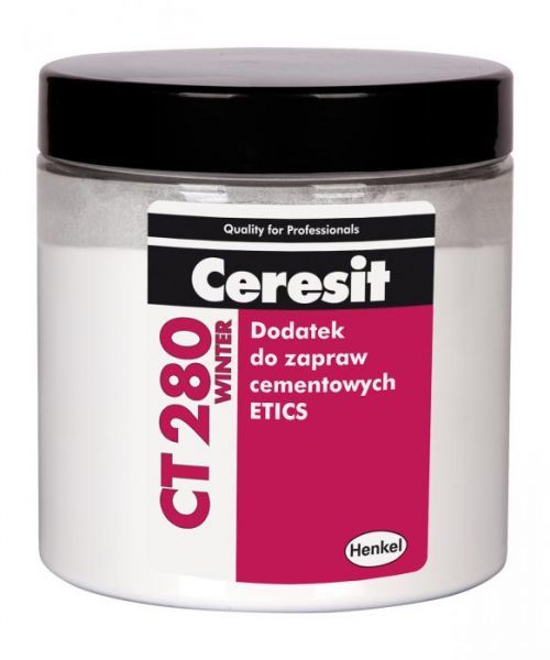 Přísada do cementových lepicích malt v ETICS Ceresit CT 280 WINTER 250 g
