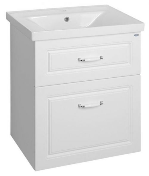 AQUALINE FAVOLO umyvadlová skříňka 61,5x72,5x44cm, bílá mat FV265
