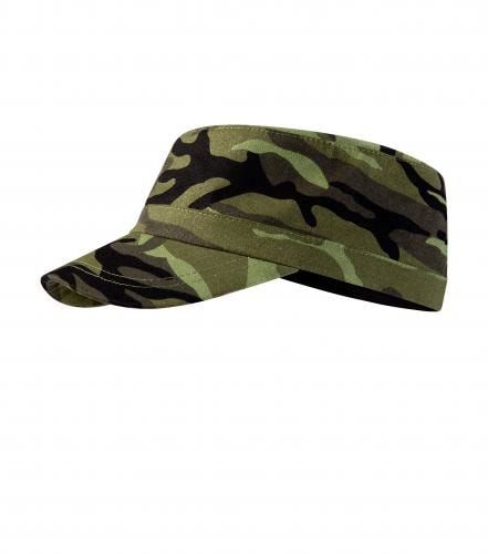 Kšiltovka Camo Latino - Maskáčová zelená | uni