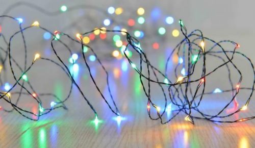 Giocoplast Světelný LED řetěz vnitřní, 80 LED multicolor, 8m