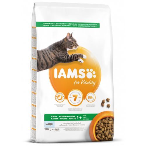 Iams cat adult ocean fish 10kg