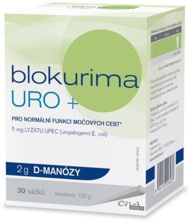 BLOKURIMA URO+ 2 g d-manózy 30 sáčků