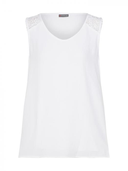 STREET ONE Halenka bílá