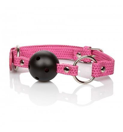 California Exotic Roubík Calexotics TICKLE ME Ball Gag pink