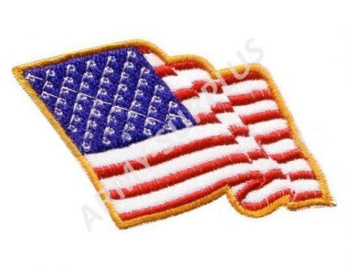 Nášivka vlajka USA vlající