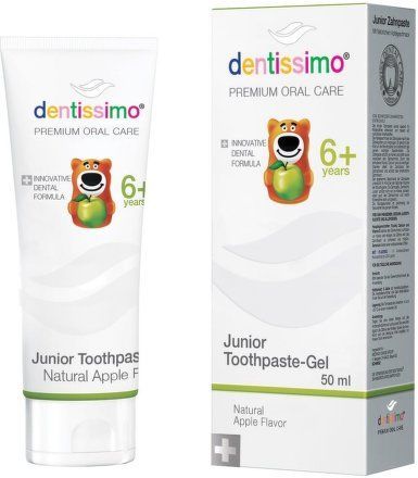 Dentissimo® švýcarská zubní pasta Junior 6+ let