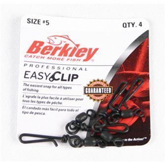 Obratlík s karabinou MC MAHON EASY CLIP SNAP/SWIVELS 5 (36,32kg) 4ks