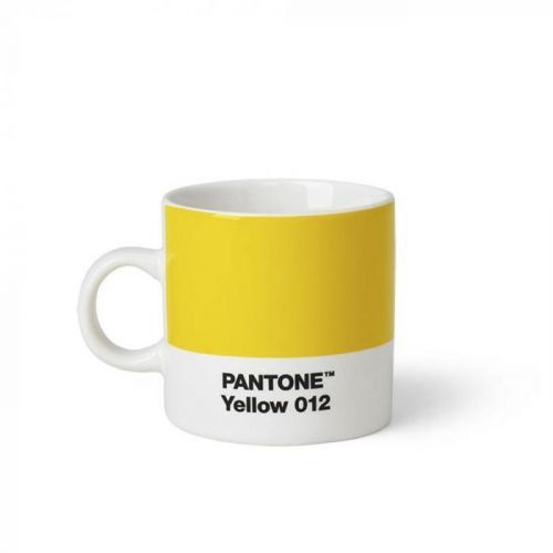 Světle žlutý hrnek Pantone 012 Espresso, 120 ml