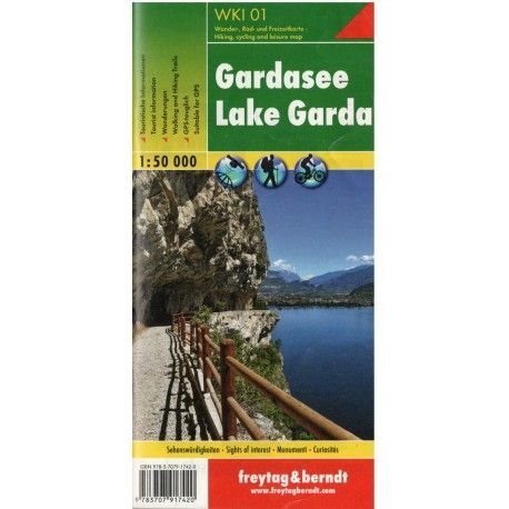 Freytag a Berndt WKI 01 Gardasee/Lago di Garda 1:50 000 turistická mapa