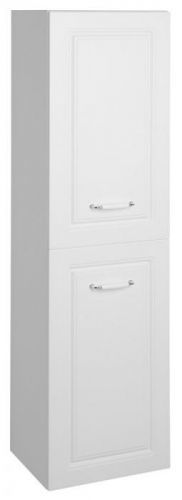 AQUALINE FAVOLO vysoká skříňka košem 40x150x31cm, bílá mat FV160