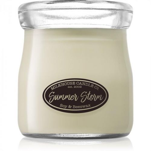 Milkhouse Candle Co. Creamery Summer Storm vonná svíčka 142 g Cream Jar