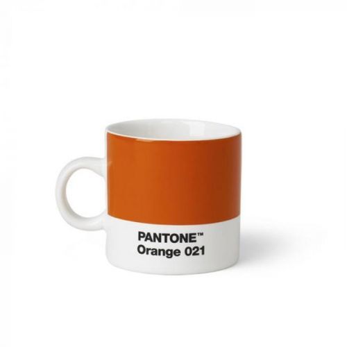 Oranžový hrnek Pantone 021 Espresso, 120 ml