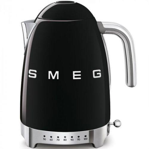 SMEG KLF04BLEU rychlovarná konvice s variabilní teplotou černá