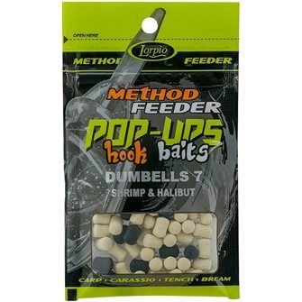 Lorpio - Hook Baits Pop Up Dumblles 8mm Shrimp Halibut 15g