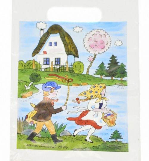 MFP Velikonoční taška - L - Ladová - 29,5 x 46 x 8 cm - 5250650