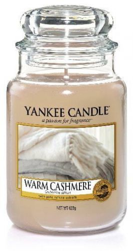 Yankee Candle Vonná Svíčka Warm Cashmere 623 G