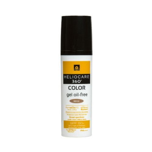 Heliocare® Tónovací Gel Bez Oleje Spf 50 360° Color (Gel Oil-Free) 50 Ml (Odstín Beige)