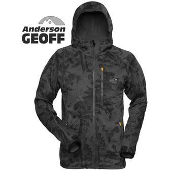 Bunda HOODY3 Geoff Anderson Black/leaf S