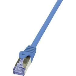 Síťový kabel RJ45 LogiLink CQ3076S, CAT 6A, S/FTP, 5 m, modrá