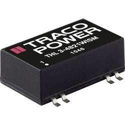 DC/DC měnič napětí, SMD TracoPower THL 3-2415WISM, 24 V/DC, 24 V/DC, 125 mA, 3 W, Počet výstupů 1 x