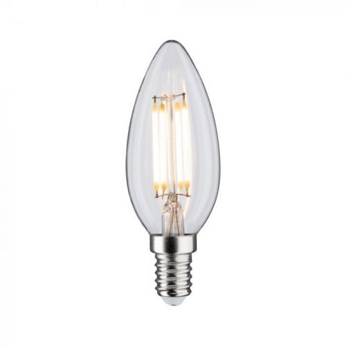 PAULMANN LED svíčka 4,5 W E14 čirá teplá bílá 286.11 28611