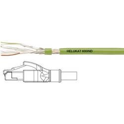 Síťový kabel RJ45 Helukabel 806618, CAT 6A, S/FTP, 10 m, zelená