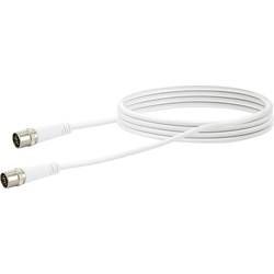 Anténni, SAT kabel Schwaiger KDAK30 532, 10 dB, čtyřžilový stíněný, 3 m, bílá