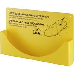 Nástěnný držák pro jednorázové pásky na paty Wolfgang Warmbier 1 ks, žlutá