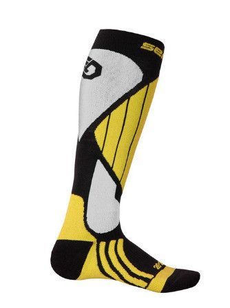 Ponožky Sensor Snow pro Velikost ponožek: 35-38 / Barva: černá/žlutá