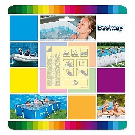 Bestway 62091 sada záplat na bazén (10 ks)