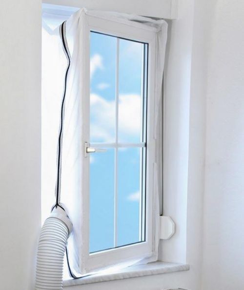 Izolace do balkónových dveří pro mobilní klimatizace