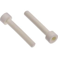 Šrouby s válcovou hlavou PB Fastener 701390, N/A, M2, 5 mm, keramika, 1 ks