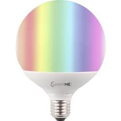 LED žárovka LightMe 230 V, E27, 10 W = 60 W, 156 mm, RGBW, A+ (A++ - E) měnící barvu, vč. dálkového ovládání, 1 ks