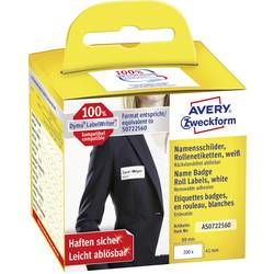 Avery-Zweckform etikety - sada 4+1 (role) 41 x 89 mm fólie bílá 200 ks přemístitelné AS0722560 jmenovky
