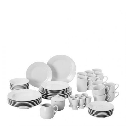 Servis Kombinovaný 50Dílné Porcelán Homeware