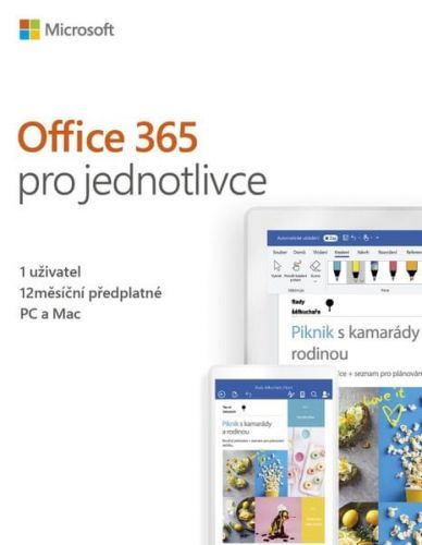 Microsoft Office 365 Pro Jednotlivce (qq2-00012) - Elektronická Licence