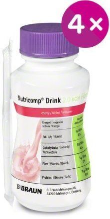 Nutricomp Drink 2.0kcal Fibre třeš.por.sol.4x200ml