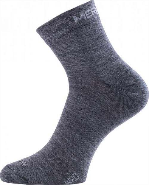 Lasting  WHO 504 modré ponožky z merino vlny Velikost: (42-45) L