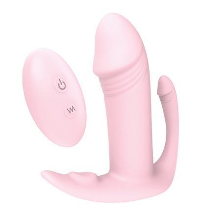 DreamToys Vibrátor Dream Toys REMOTE TRI-PLEASURER pink