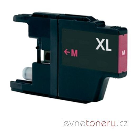 Inkoust LC-525XLM pro BROTHER DCP-J100, MFC-J200, magenta, kompatibilní, 16ml